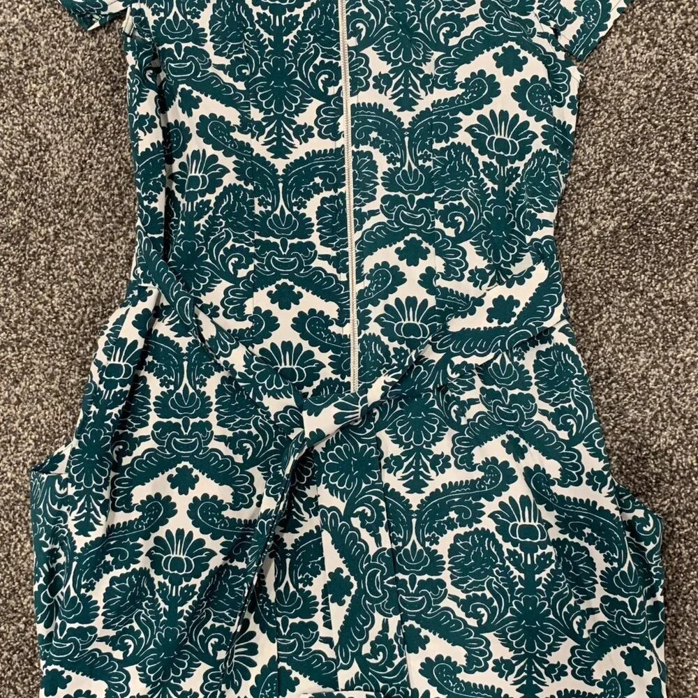 Green & White Dress, Inomi brand - Picture 5 of 6